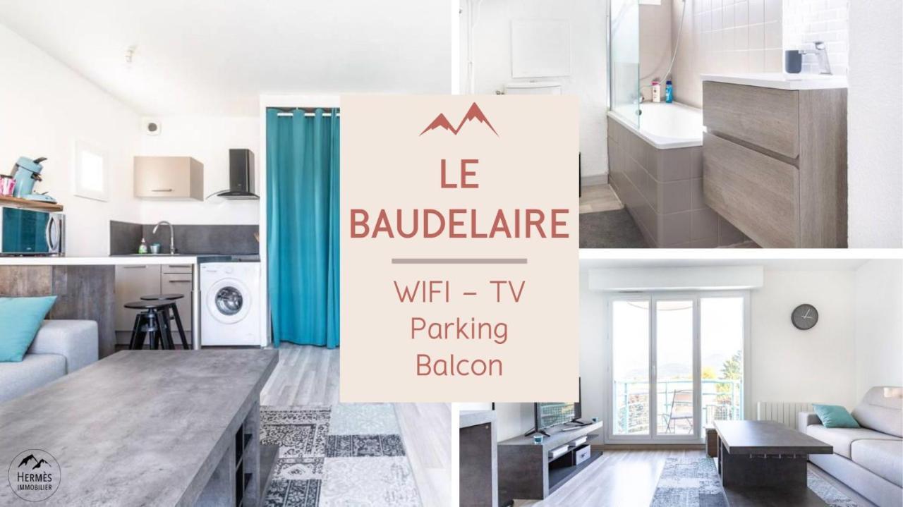 Le Baudelaire - Cosy Studio Et Parking A Γκρενόμπλ Εξωτερικό φωτογραφία